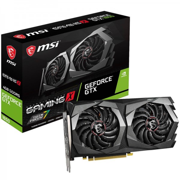 MSI GeForce GTX 1650 GAMING X 4GB GDDR5 Cartes graphiques MSI, Ultra Pc Gamer Maroc