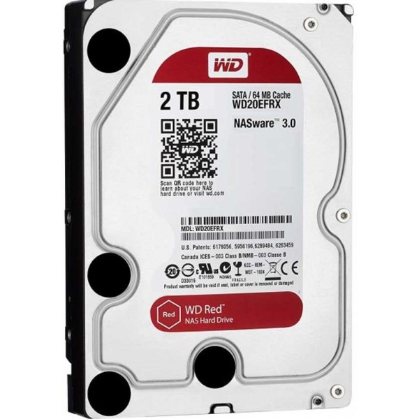 Western Digital WD Red NAS 3.5" 2TB Disques durs et SSD Western Digital, Ultra Pc Gamer Maroc