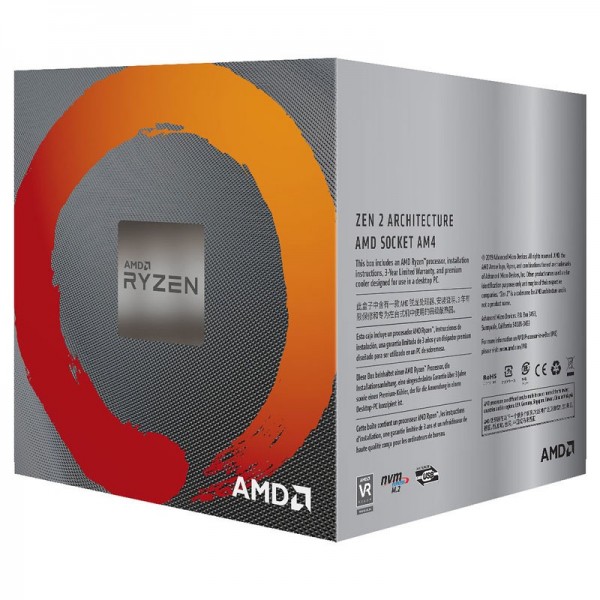 AMD Ryzen 5 3600X Wraith Spire (3.8 GHz / 4.4 GHz) Processeurs AMD, Ultra Pc Gamer Maroc