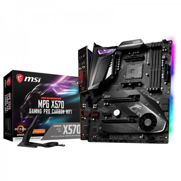 MSI MPG X570 GAMING PRO CARBON WIFI Cartes mères MSI, Ultra Pc Gamer Maroc