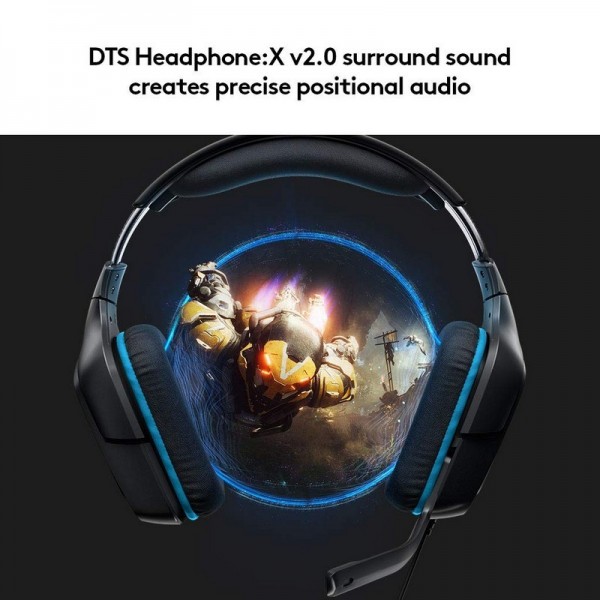 Logitech G432 7.1 Surround Sound Casques Logitech, Ultra Pc Gamer Maroc