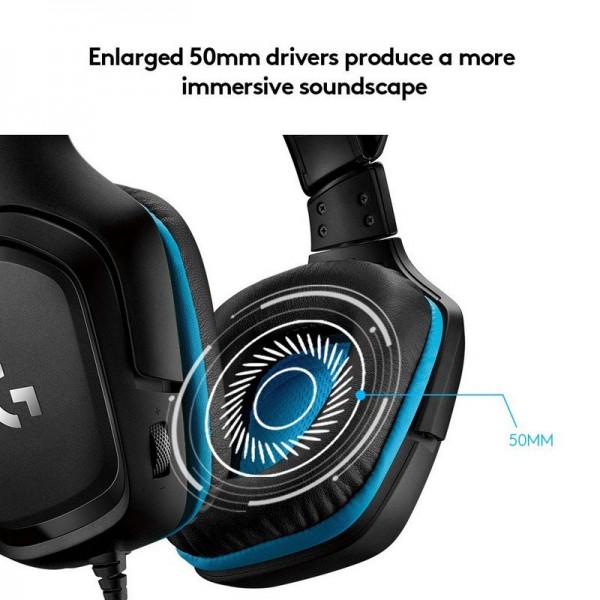Logitech G432 7.1 Surround Sound Casques Logitech, Ultra Pc Gamer Maroc