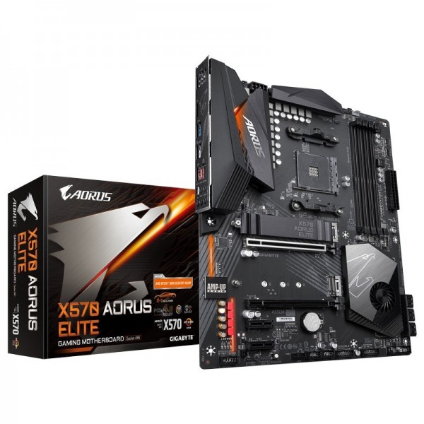 Gigabyte X570 AORUS ELITE Cartes mères Gigabyte, Ultra Pc Gamer Maroc