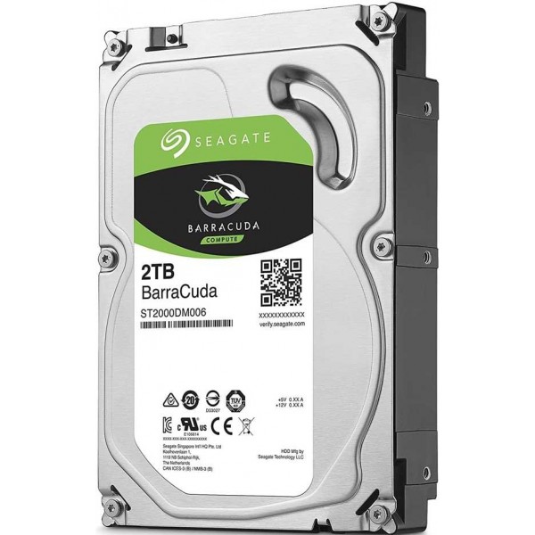 Seagate BarraCuda 3.5" 2TB Disques durs et SSD Seagate, Ultra Pc Gamer Maroc