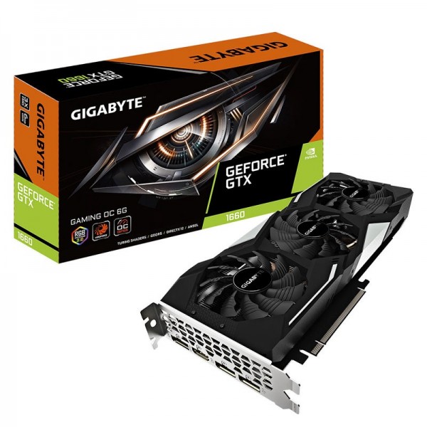 Gigabyte GeForce GTX 1660 GAMING OC 6GB GDDR5 Cartes graphiques Gigabyte, Ultra Pc Gamer Maroc