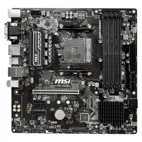 MSI B450M PRO-VDH MAX Cartes mères MSI, Ultra Pc Gamer Maroc
