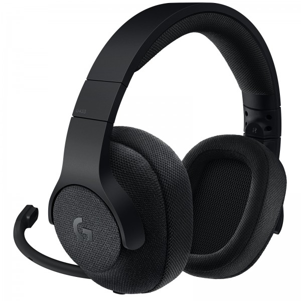 Logitech G433 7.1 Surround Sound Wired Gaming Headset Noir Casques Logitech, Ultra Pc Gamer Maroc
