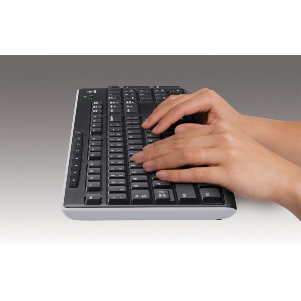 Logitech K270 Sans-fil (AZERTY, Français) Claviers Logitech, Ultra Pc Gamer Maroc