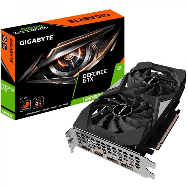 Gigabyte GeForce GTX 1660 SUPER OC 6GB GDDR6 Cartes graphiques Gigabyte, Ultra Pc Gamer Maroc