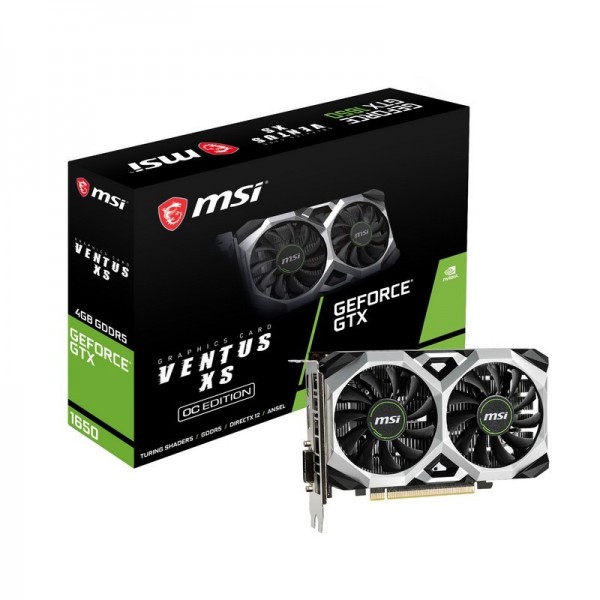 MSI GeForce GTX 1650 VENTUS XS 4GB GDDR5 Cartes graphiques MSI, Ultra Pc Gamer Maroc