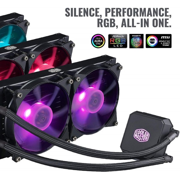 Cooler Master MasterLiquid LC240E RGB Refroidissement Cooler Master, Ultra Pc Gamer Maroc