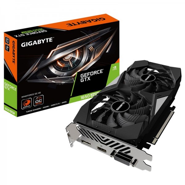 Gigabyte GeForce GTX 1650 SUPER WINDFORCE OC 4GB GDDR6 Cartes graphiques Gigabyte, Ultra Pc Gamer Maroc