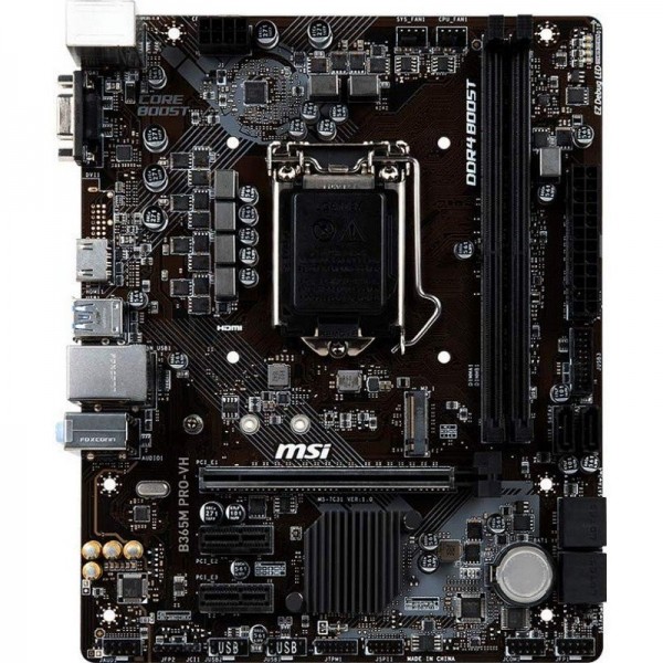 MSI B365M PRO-VH Cartes mères MSI, Ultra Pc Gamer Maroc