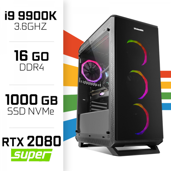 PC Gamer UltraPC i9 Overclock GEN9-II 9900K/1TB SSD/16GB/RTX2080SUPER PC Gamer Ultra UltraPC, Ultra Pc Gamer Maroc