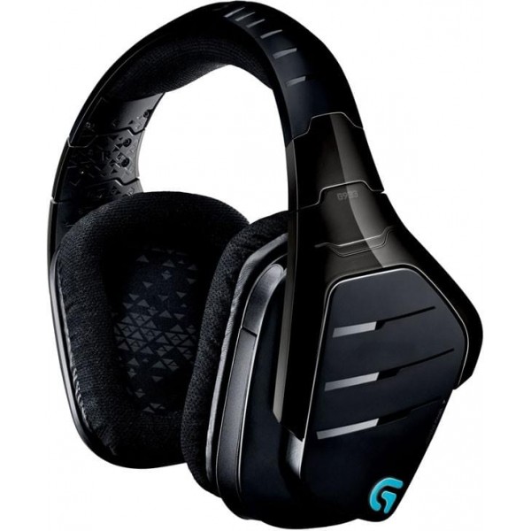 Logitech G933 Artemis Spectrum RGB Wireless 7.1 Surround Gaming Headset (Noir) Casques Logitech, Ultra Pc Gamer Maroc