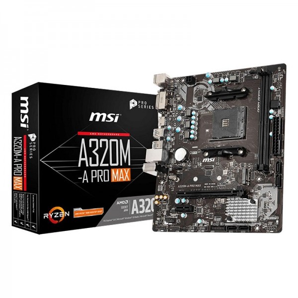 MSI A320M-A PRO MAX Cartes mères MSI, Ultra Pc Gamer Maroc