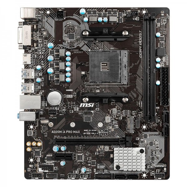MSI A320M-A PRO MAX Cartes mères MSI, Ultra Pc Gamer Maroc