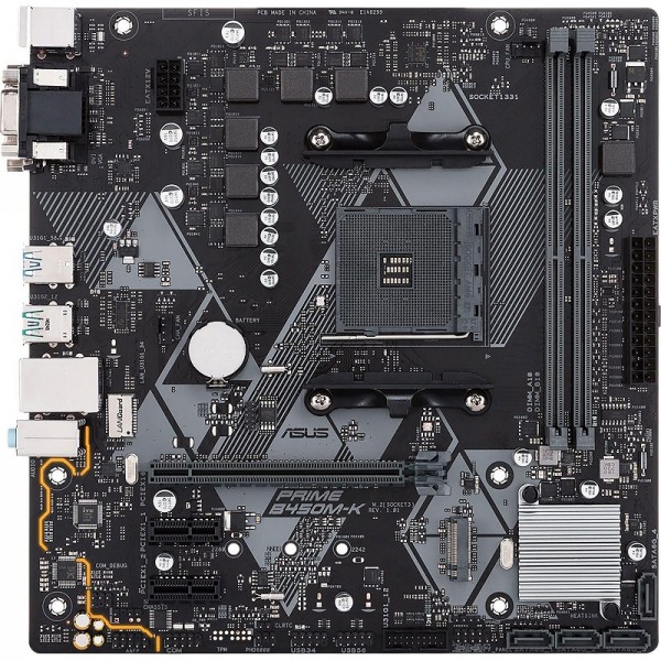 ASUS PRIME B450M-K Cartes mères ASUS, Ultra Pc Gamer Maroc