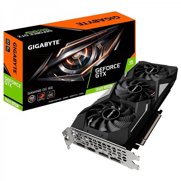 Gigabyte GeForce GTX 1660 SUPER GAMING OC 6GB GDDR6 Cartes graphiques Gigabyte, Ultra Pc Gamer Maroc