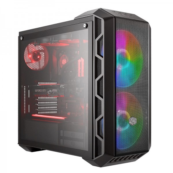 Cooler Master MasterCase H500 Gris ARGB Boitiers PC Cooler Master, Ultra Pc Gamer Maroc