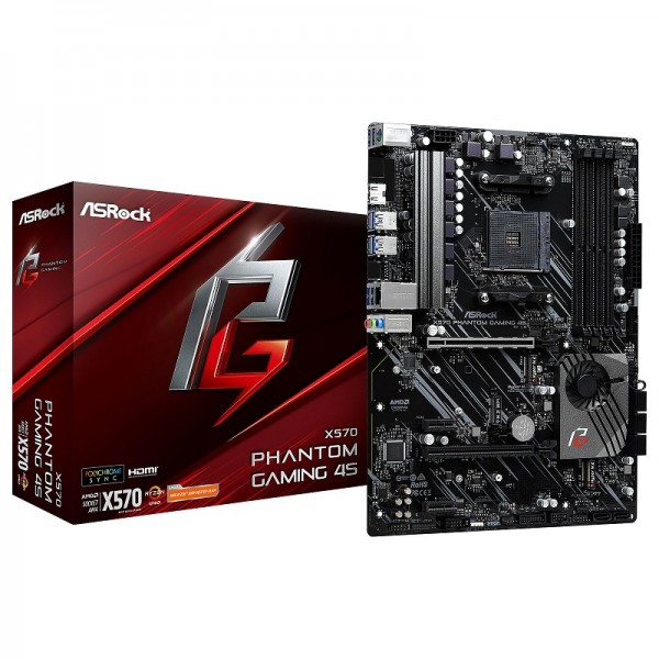 ASRock X570 PHANTOM GAMING 4S Cartes mères ASRock, Ultra Pc Gamer Maroc