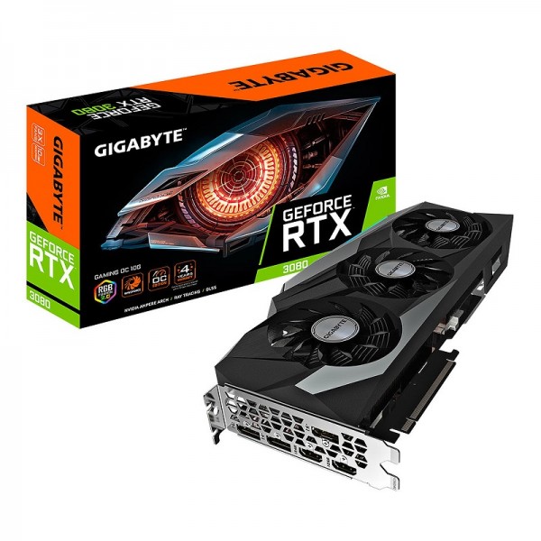 Gigabyte GeForce RTX 3080 GAMING OC 10GB GDDR6X Cartes graphiques Gigabyte, Ultra Pc Gamer Maroc