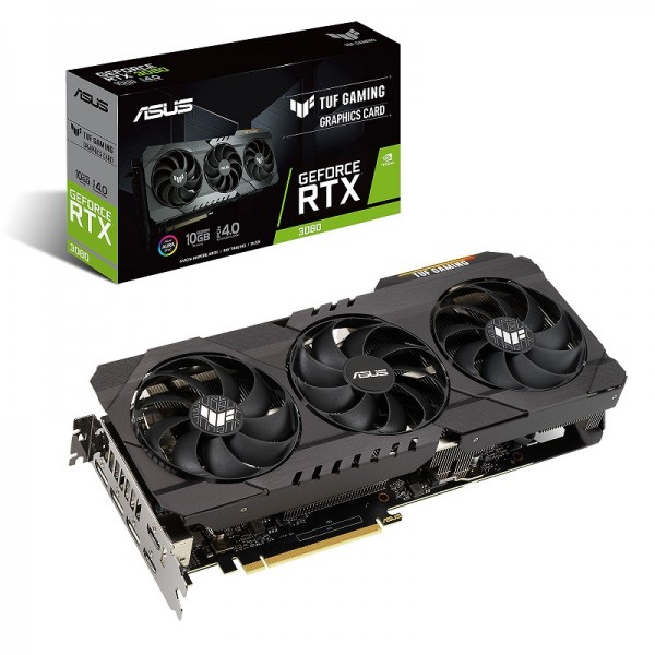 ASUS GeForce RTX 3080 TUF GAMING OC 10GB GDDR6X Cartes graphiques ASUS, Ultra Pc Gamer Maroc