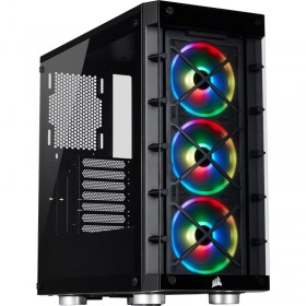 Corsair iCUE 465X RGB (Noir) Boitiers PC Corsair, Ultra Pc Gamer Maroc