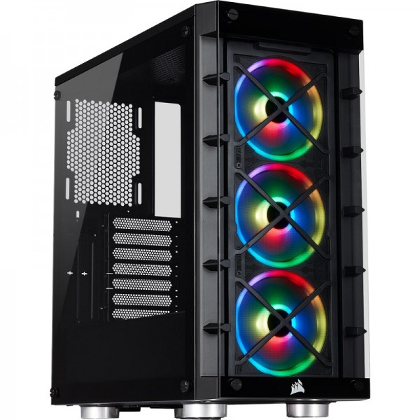 Corsair iCUE 465X RGB (Noir) Boitiers PC Corsair, Ultra Pc Gamer Maroc