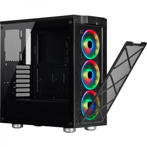 Corsair iCUE 465X RGB (Noir) Boitiers PC Corsair, Ultra Pc Gamer Maroc