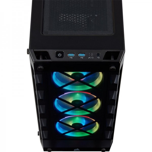 Corsair iCUE 465X RGB (Noir) Boitiers PC Corsair, Ultra Pc Gamer Maroc