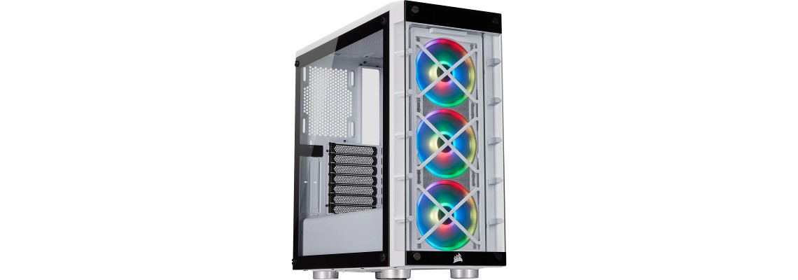 Corsair iCUE 465X RGB (Blanc)