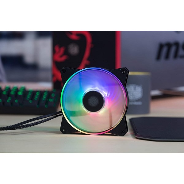 Cooler Master MasterFan MF120R ARGB 120mm Ventilateurs boîtier Cooler Master, Ultra Pc Gamer Maroc