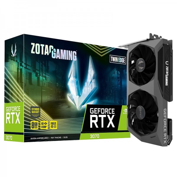 ZOTAC GeForce RTX 3070 Twin Edge 8GB GDDR6 Cartes graphiques Zotac, Ultra Pc Gamer Maroc