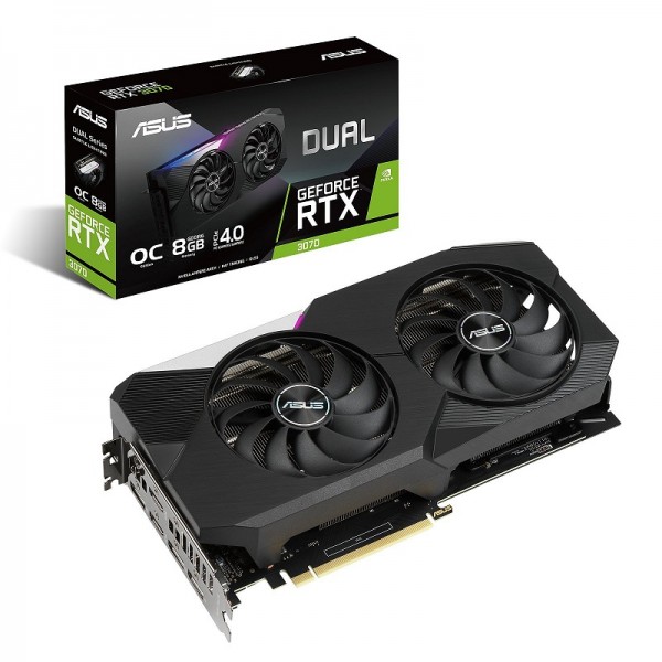 ASUS GeForce RTX 3070 Dual 8GB GDDR6 Cartes graphiques ASUS, Ultra Pc Gamer Maroc