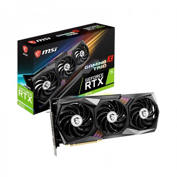 MSI GeForce RTX 3070 GAMING X TRIO 8GB GDDR6 Cartes graphiques MSI, Ultra Pc Gamer Maroc