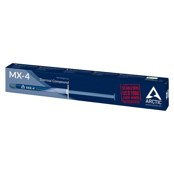 Arctic MX-4 (4 grammes) Refroidissement Arctic, Ultra Pc Gamer Maroc