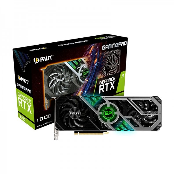 Palit GeForce RTX 3080 GamingPro 10GB GDDR6X NVIDIA Palit, Ultra Pc Gamer Maroc