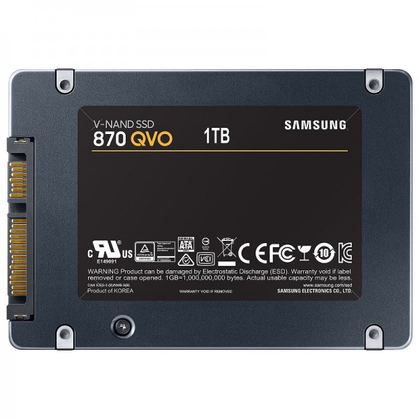 Samsung SSD 870 QVO 1TB Disques durs et SSD Samsung, Ultra Pc Gamer Maroc