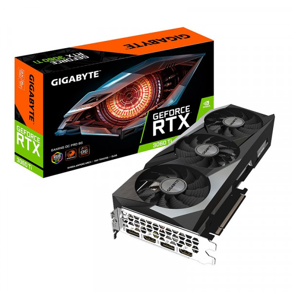 Gigabyte GeForce RTX 3060 Ti GAMING OC PRO 8GB GDDR6 (rev. 3.0) (LHR) Cartes graphiques Gigabyte, Ultra Pc Gamer Maroc