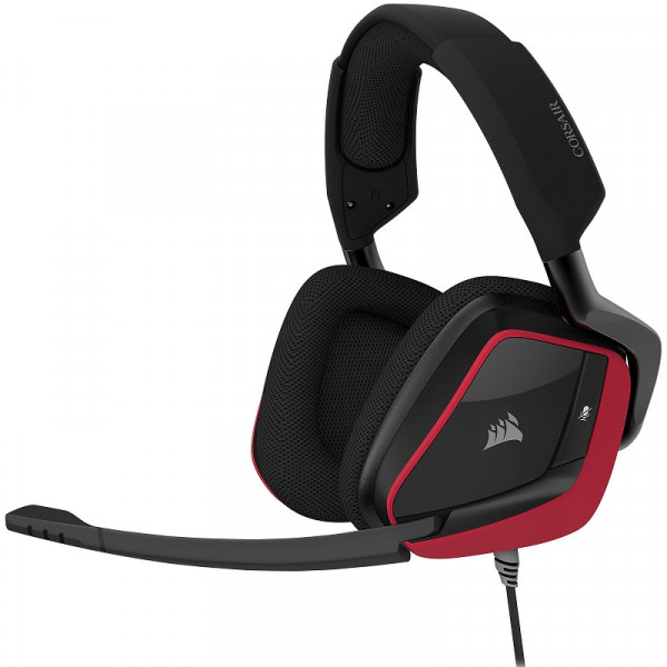 Corsair Gaming VOID ELITE SURROUND (Rouge) Casques Corsair, Ultra Pc Gamer Maroc