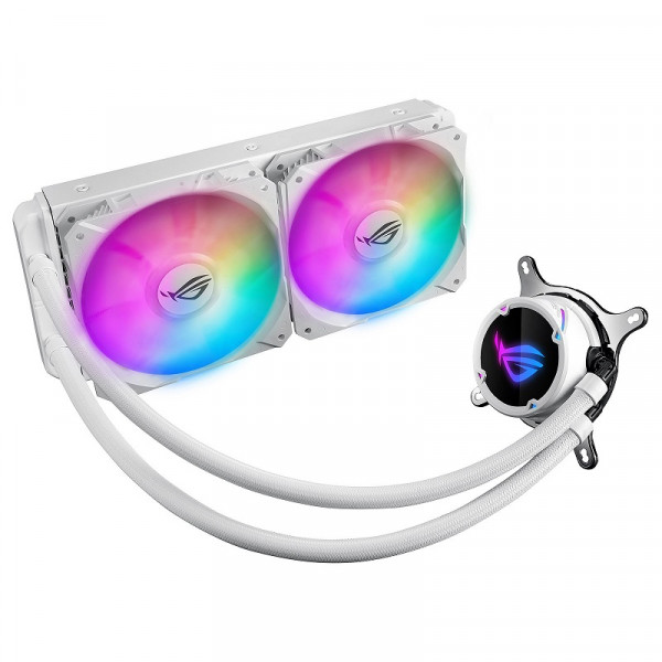 ASUS ROG Strix LC240 RGB White Edition Refroidissement ASUS, Ultra Pc Gamer Maroc