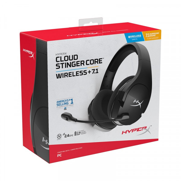 HyperX Cloud Stinger Core Wireless + 7.1 Casques HyperX, Ultra Pc Gamer Maroc
