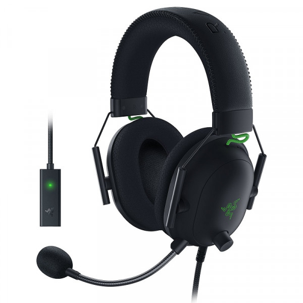 Razer Blackshark V2 + USB Mic Enhancer Casques Razer, Ultra Pc Gamer Maroc