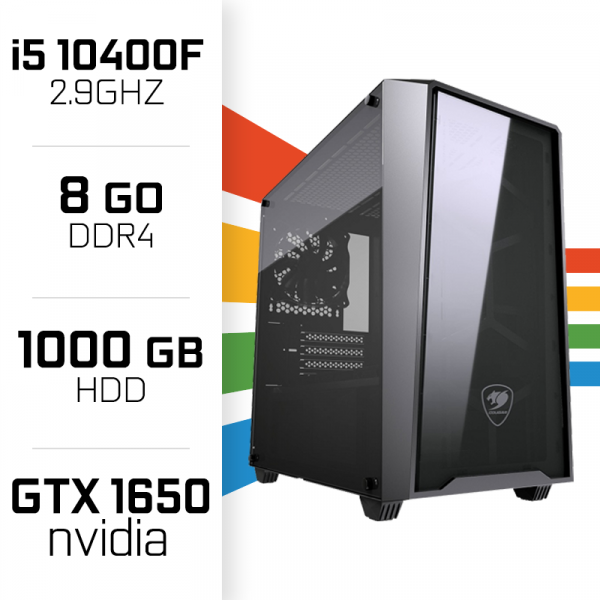 PC Gamer UltraPC i5 GEN10-I 10400F/1TB/8GB/GTX1650 PC Gamer Standard UltraPC, Ultra Pc Gamer Maroc