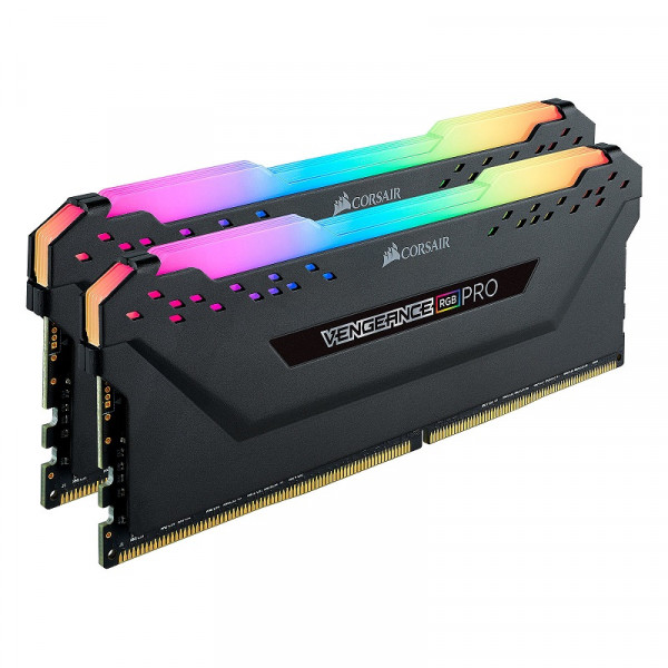 Corsair Vengeance RGB PRO Series 16Go (2x 8Go) DDR4 3600 MHz CL18 Mémoire vive PC Corsair, Ultra Pc Gamer Maroc