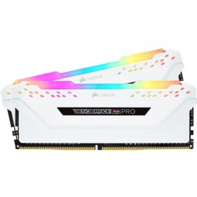Corsair Vengeance RGB PRO Series Blanc 16Go (2x 8Go) DDR4 3000MHz CL15 Mémoire vive PC Corsair, Ultra Pc Gamer Maroc