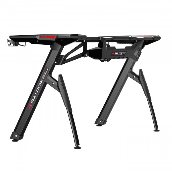 SKILLDESK BLACK SPACESHIP RGB Bureau gamer SKILLCHAIRS, Ultra Pc Gamer Maroc
