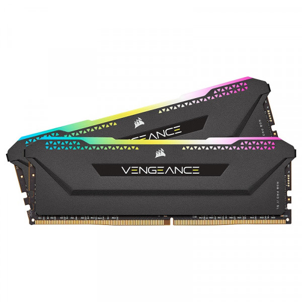 Corsair Vengeance RGB PRO SL Series Noir 16Go (2x 8Go) DDR4 3600 MHz CL18 Mémoire vive PC Corsair, Ultra Pc Gamer Maroc