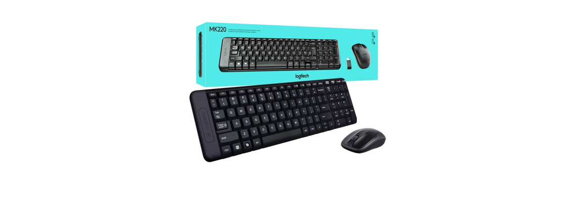 Logitech Desktop MK220 Sans-fil (AZERTY)